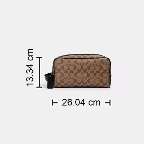 COACH LARGE TRAVEL KIT IN SIGNATURE CANVAS - 2706 - Image 2