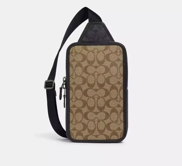 COACH SULLIVAN PACK IN BLOCKED SIGNATURE CANVAS - C9865