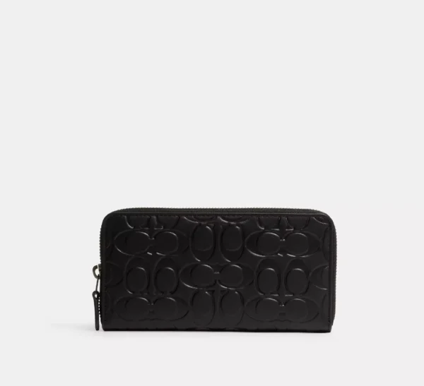 COACH ACCORDION WALLET IN SIGNATURE LEATHER - CE551