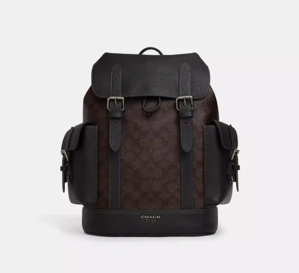 COACH HUDSON BACKPACK IN SIGNATURE CANVAS - CR388