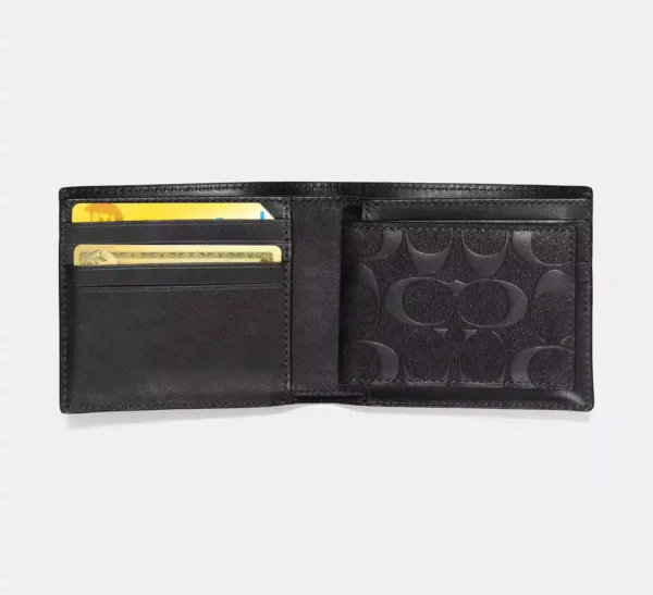 COACH 3 IN 1 WALLET IN SIGNATURE LEATHER - CR957 - Image 2