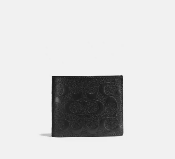 COACH 3 IN 1 WALLET IN SIGNATURE LEATHER - CR957