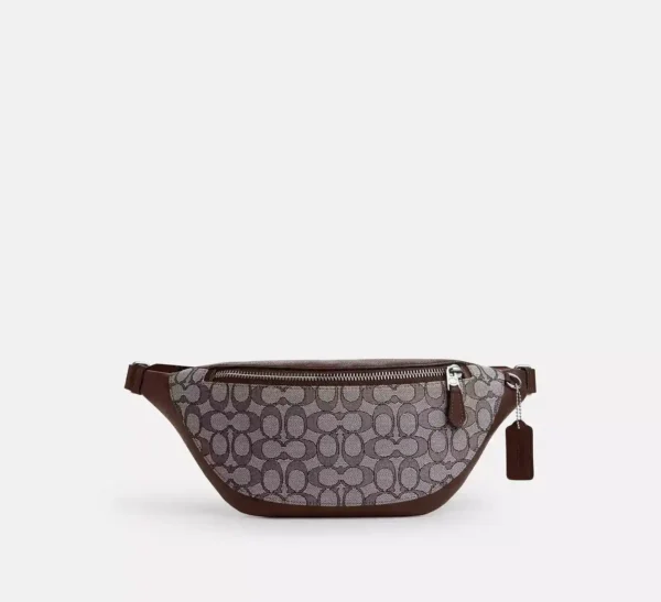 COACH WARREN BELT BAG IN SIGNATURE JACQUARD - CT815