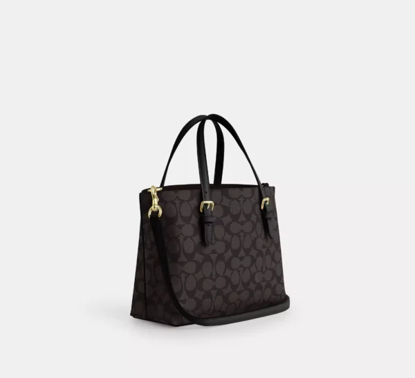 COACH MOLLIE TOTE BAG 25 IN SIGNATURE CANVAS - CV965 - Image 2