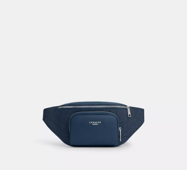 COACH RACER BELT BAG IN SIGNATURE JACQUARD - CW175