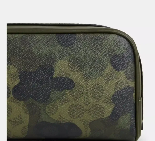 COACH SMALL TRAVEL KIT IN SIGNATURE CAMO PRINT - CX879 - Image 2