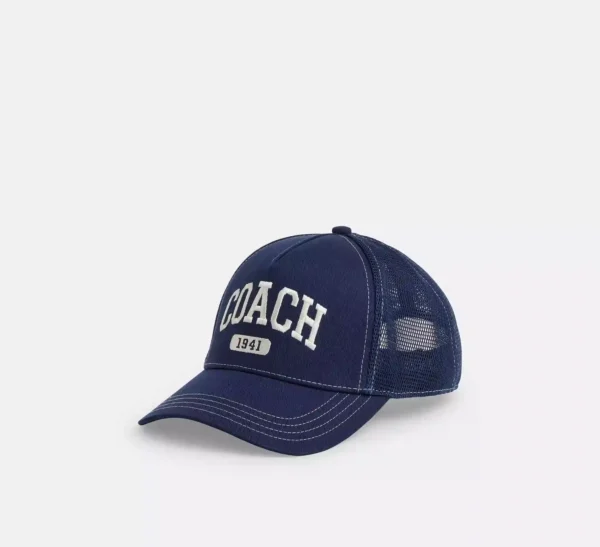 COACH COACH 1941 EMBROIDERED TRUCKER HAT (M/L) - CAA61