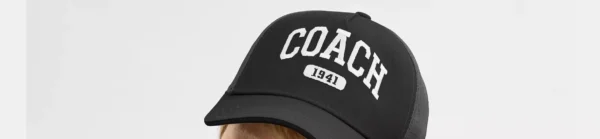 COACH COACH 1941 EMBROIDERED TRUCKER HAT (M/L) - CAA61 - Image 3