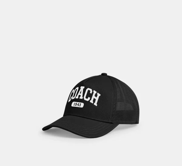 COACH COACH 1941 EMBROIDERED TRUCKER HAT (M/L) - CAA61