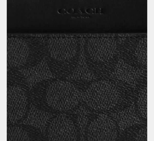 COACH ACCORDION WALLET IN SIGNATURE CANVAS - 58112 - Image 3