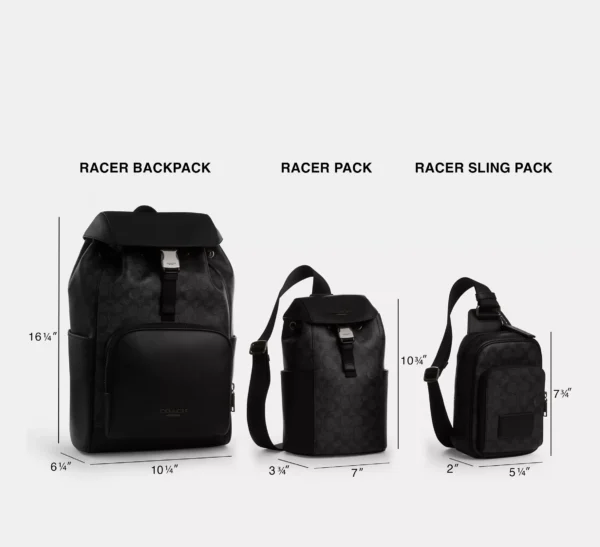 COACH RACER BACKPACK IN SIGNATURE - CT707 - Image 5