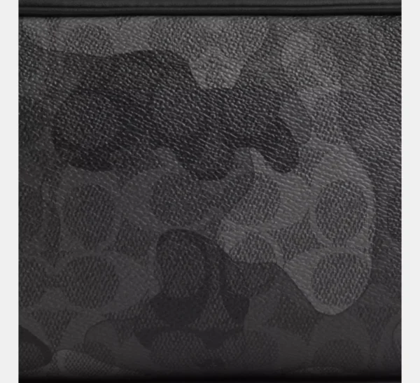 COACH SMALL TRAVEL KIT IN SIGNATURE CAMO PRINT - CX879 (GUNMETAL/GREY MULTI) - Image 2