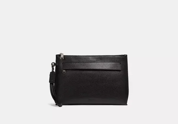 COACH CARRYALL POUCH - 28614 (BLACK)