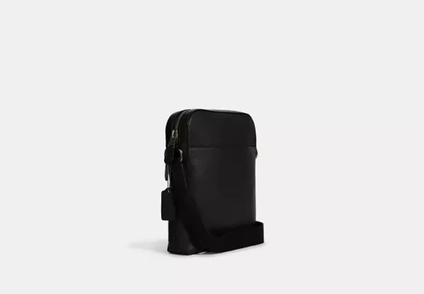 COACH HOUSTON FLIGHT BAG - 4011 (GUNMETAL/BLACK) - Image 2