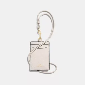 COACH ID LANYARD - 57311 (GOLD/CHALK)