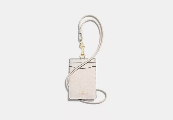 COACH ID LANYARD - 57311 (GOLD/CHALK)
