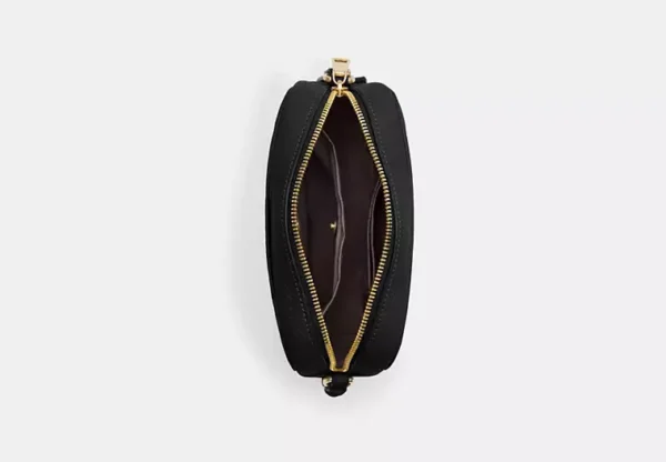 COACH MINI JAMIE CAMERA BAG - CQ875 (GOLD/BLACK) - Image 3
