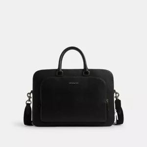 COACH ETHAN BRIEF - CR275 (GUNMETAL/BLACK)
