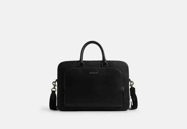 COACH ETHAN BRIEF - CR275 (GUNMETAL/BLACK)
