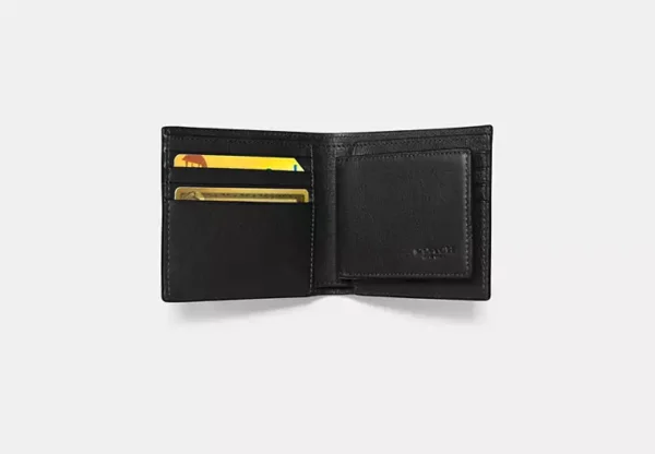 COACH 3 IN 1 WALLET - CR911 (BLACK) - Image 2