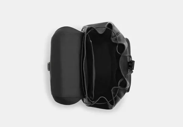 COACH RACER BACKPACK - CU112 (GUNMETAL/BLACK) - Image 3