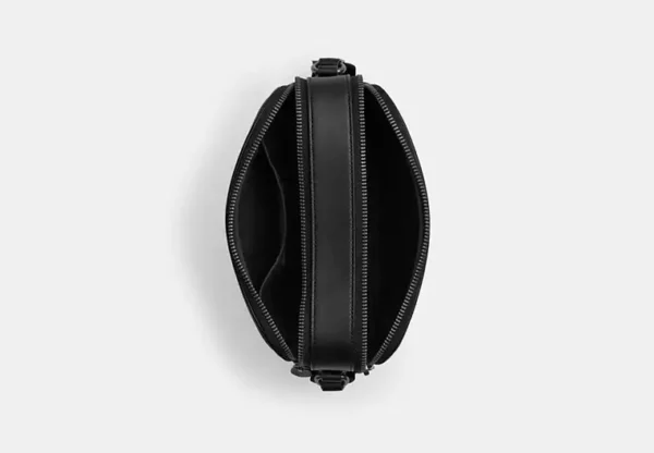 COACH GRAHAM CROSSBODY BAG IN SIGNATURE CANVAS - CV921 (GUNMETAL/CHARCOAL/BLACK) - Image 3
