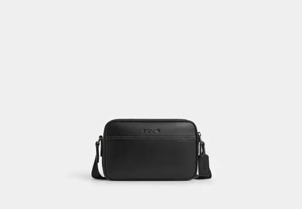 COACH GRAHAM CROSSBODY BAG - CX140 (GUNMETAL/BLACK)