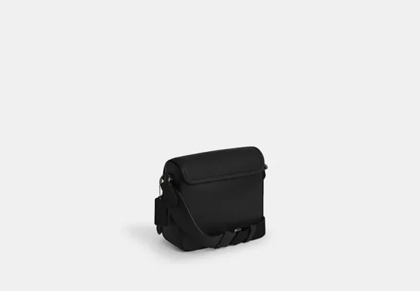 COACH SULLIVAN FLAP CROSSBODY BAG - CY800 (GUNMETAL/BLACK) - Image 2